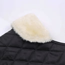 Quilted Dog Coat - Black Coal
