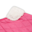 Quilted Dog Coat - Roseate Pink