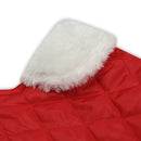 Quilted Dog Coat - Roman Red