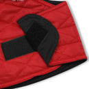 Quilted Dog Coat - Roman Red