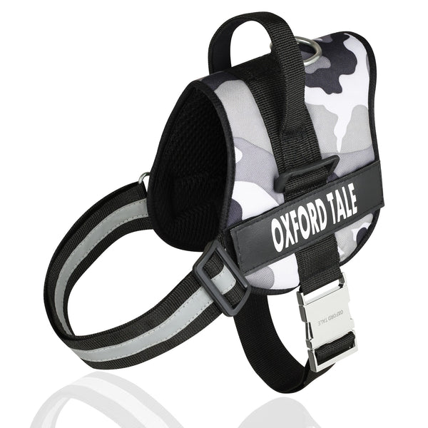 Camouflage Grey Dog Harness