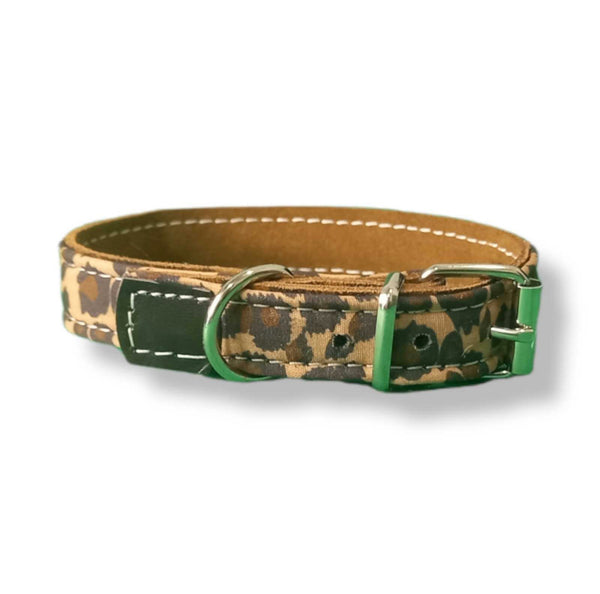 Cheetah Style Dog Collar